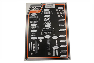 Cadmium Stock Style Hardware Kit